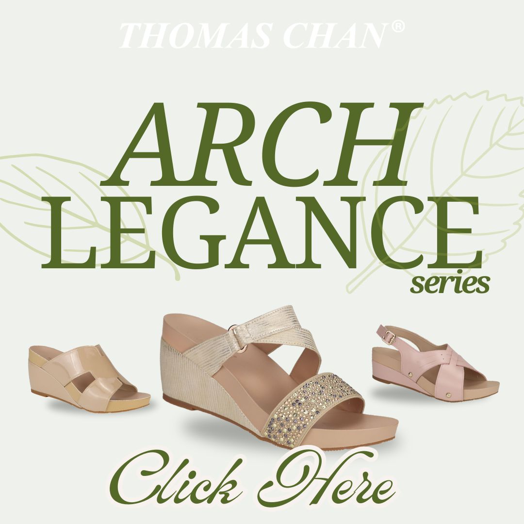 Arch-legance Series: Comfy Arch Support Wedges