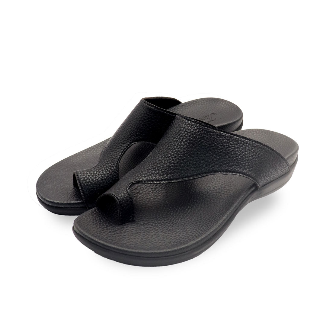 Simple Toe Strap Flat Sandals [Comfy Health Series]