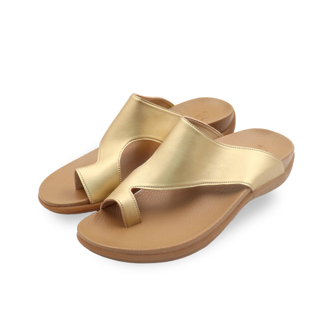 Simple Toe Strap Flat Sandals [Comfy Health Series]