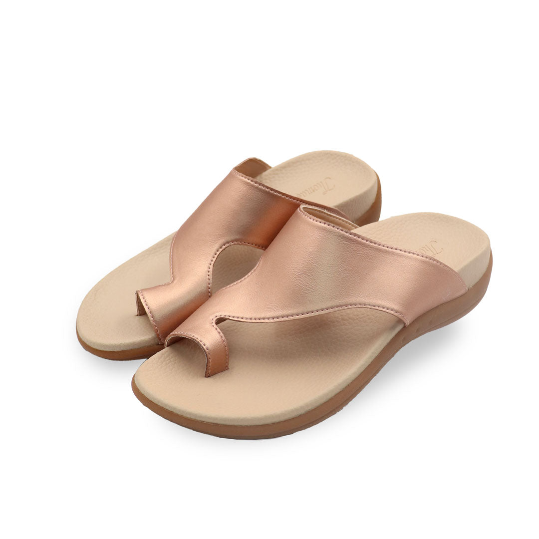 Simple Toe Strap Flat Sandals [Comfy Health Series]