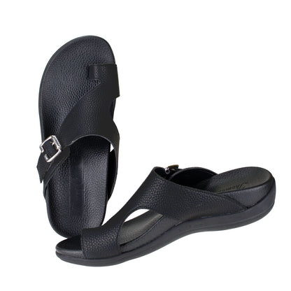 Bunion-Friendly Toe-Strap Flat Sandals [Comfy Health Series][ODD SIZES LEFT]