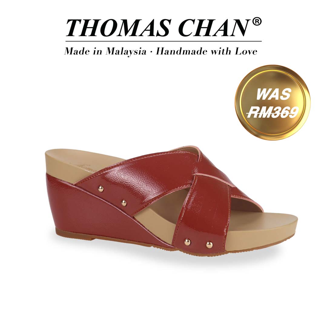 Minimalist Cross Strap Wedges [ODD SIZES LEFT]