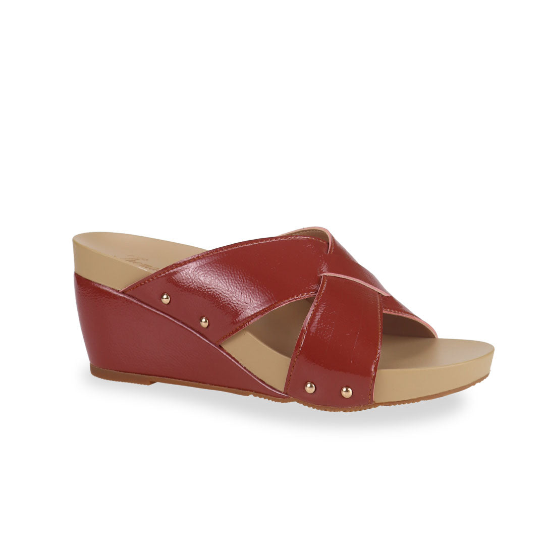 Minimalist Cross Strap Wedges [ODD SIZES LEFT]