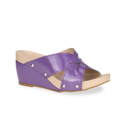 Minimalist Cross Strap Wedges [ODD SIZES LEFT]