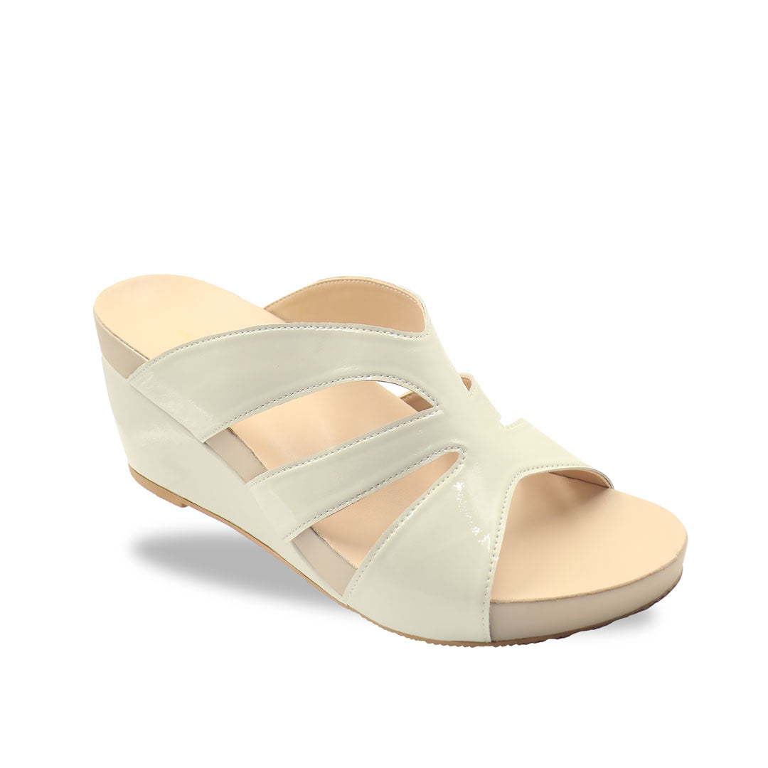 Minimalist Three-Strap High Wedges [ODD SIZES LEFT]