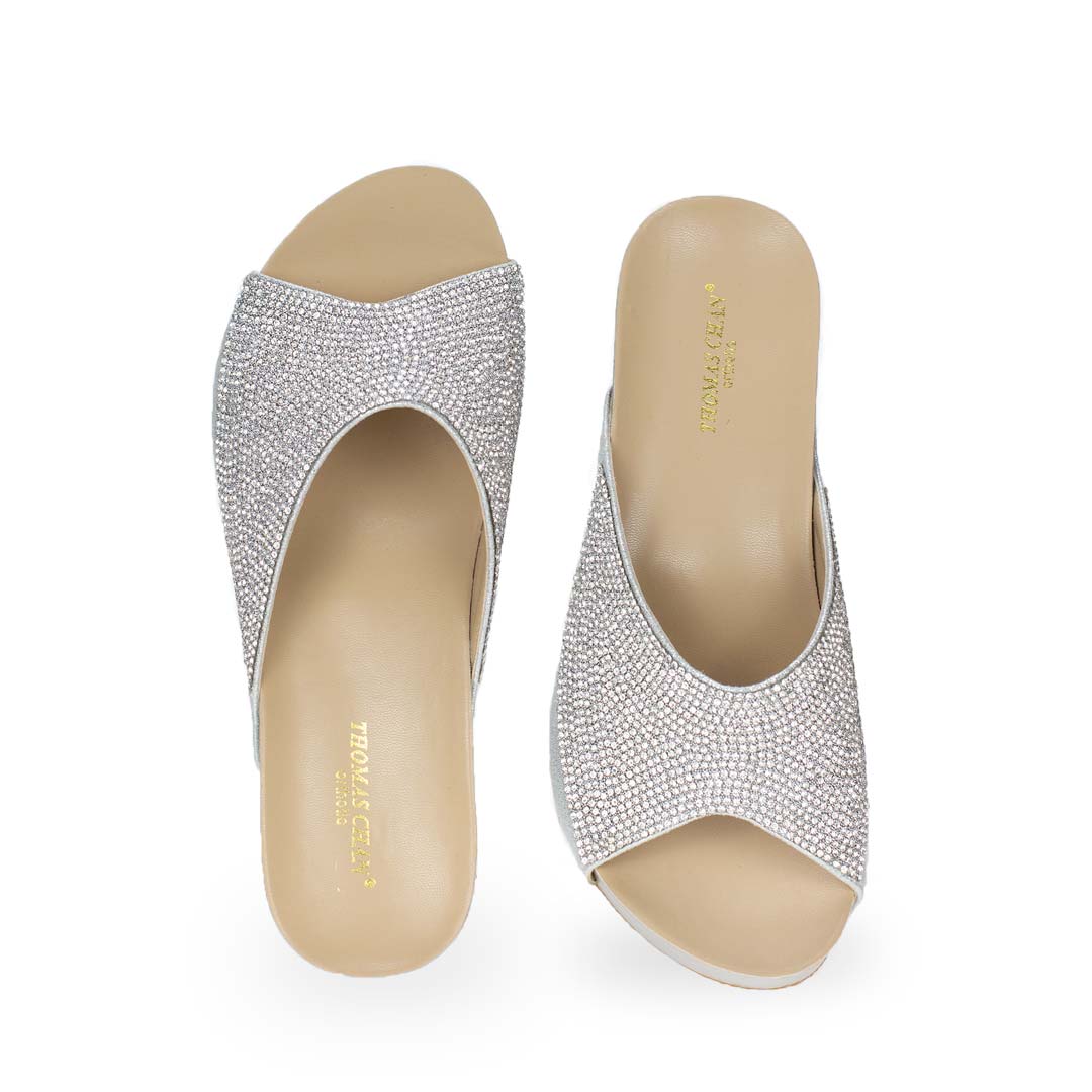 Glitter Crystal Dinner Wedges [ODD SIZES LEFT]