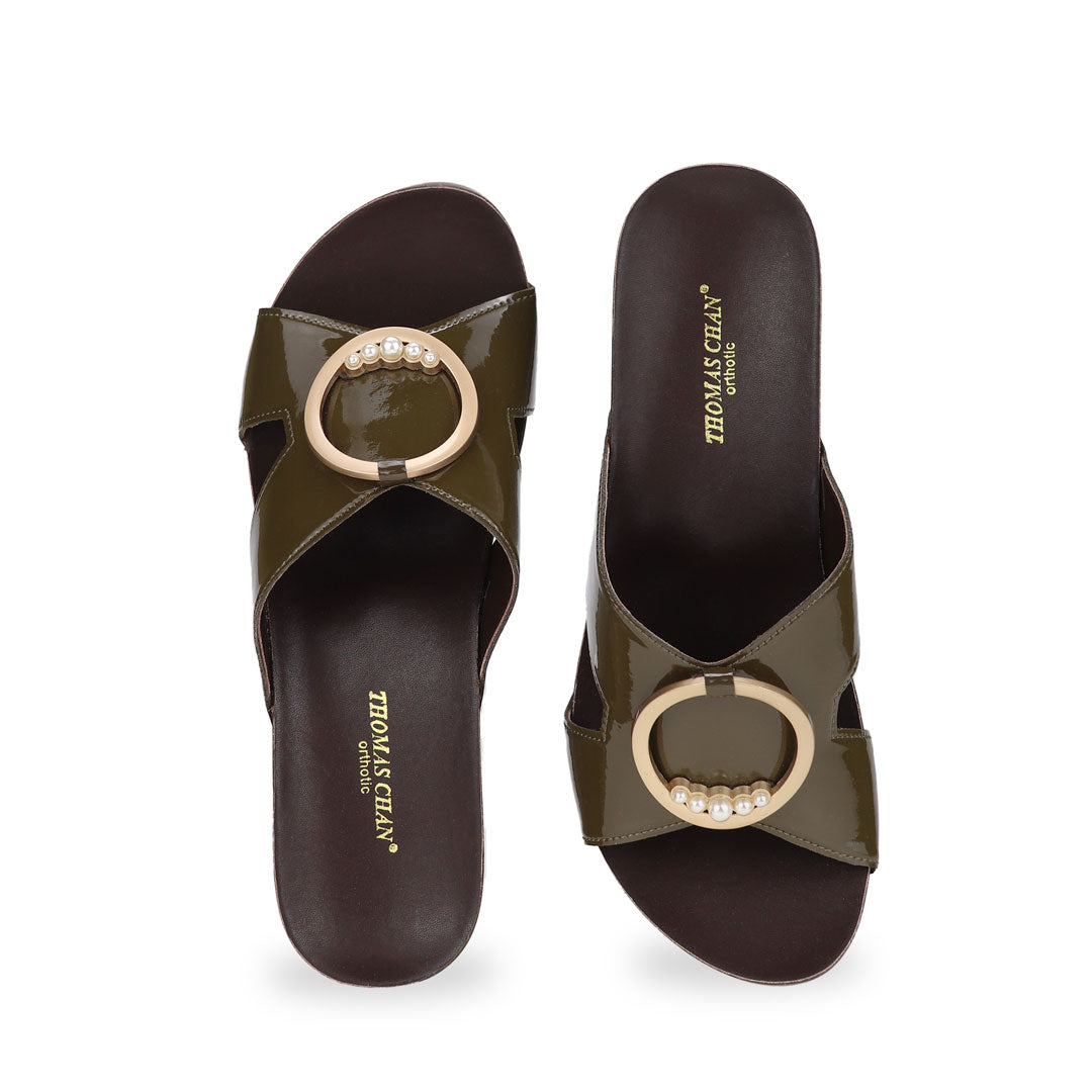 Minimalist Decor Orthotic Wedge Sandals