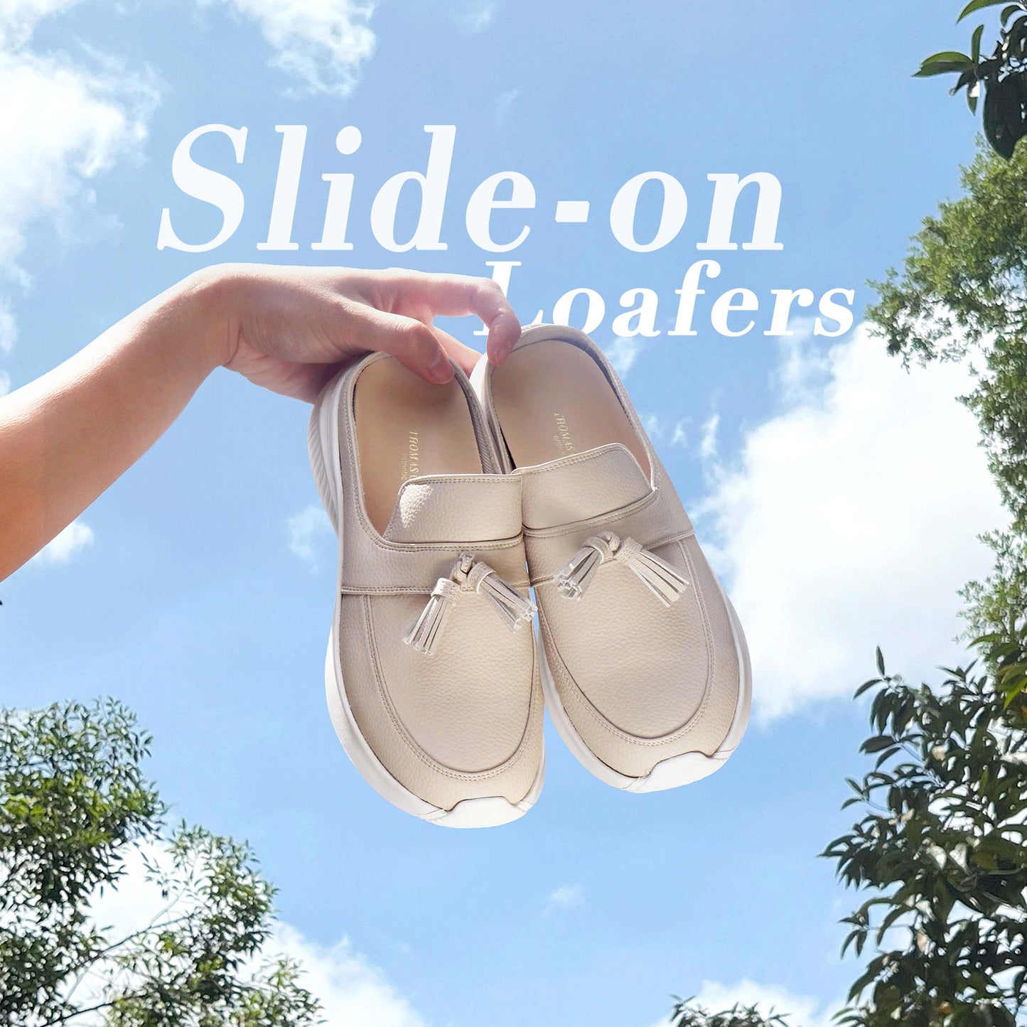 [NEW] Feather-Light Tassel Slide-On Loafers