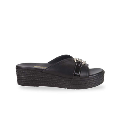 [Add to Cart RM129] Minimalist Buckle Flatform Sandals [Cushioned Footbed Series]