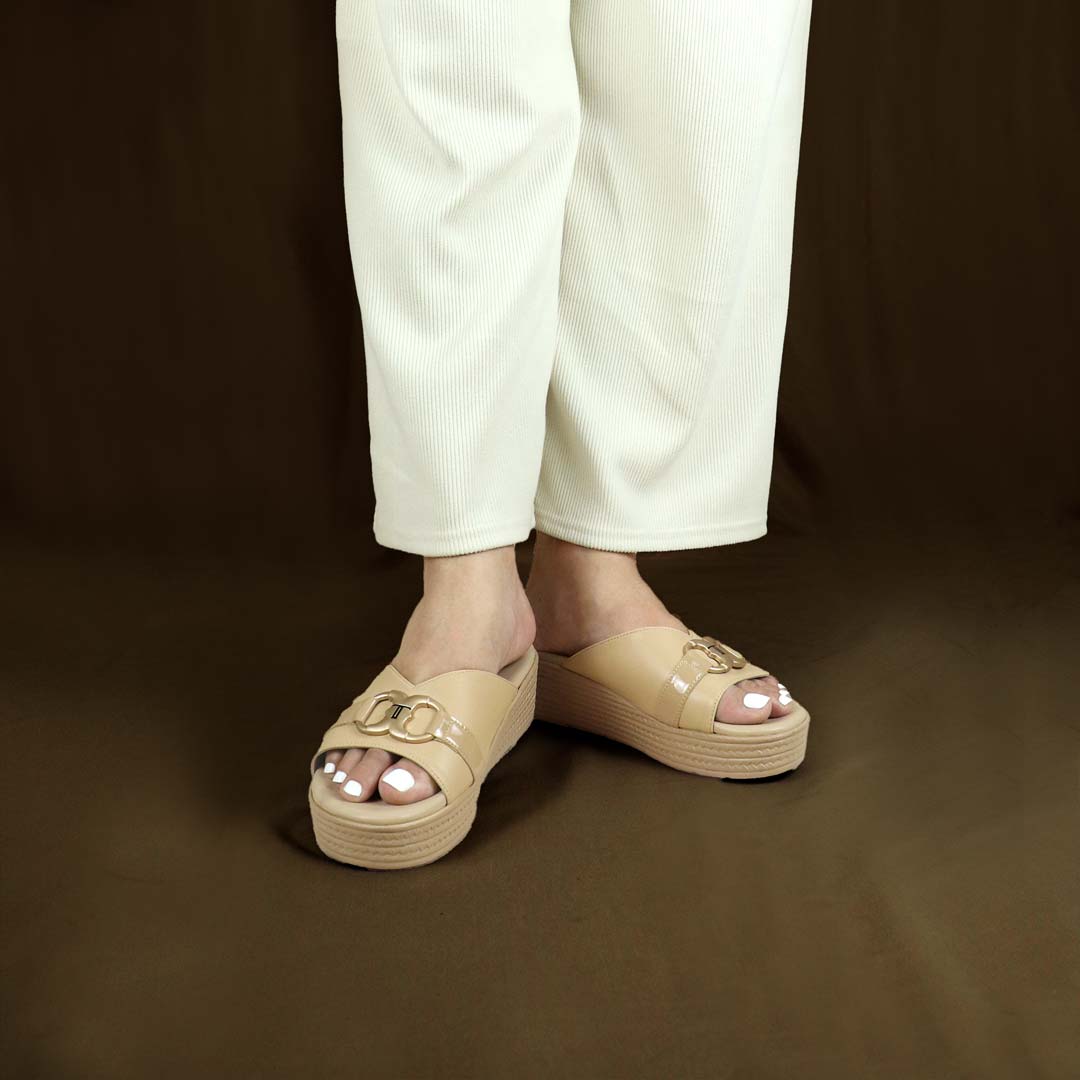 [Add to Cart RM129] Minimalist Buckle Flatform Sandals [Cushioned Footbed Series]